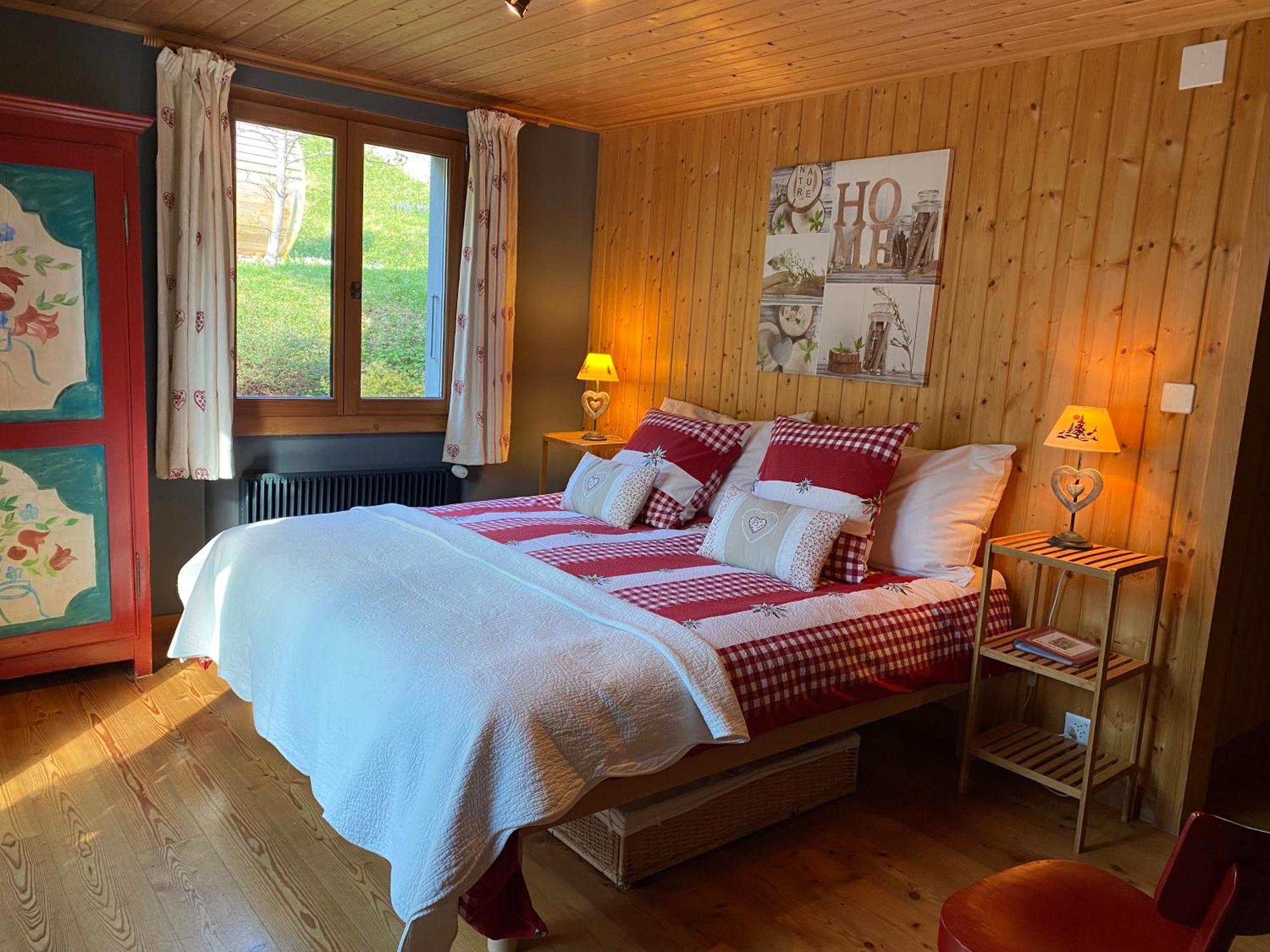 Bed and Breakfast La Demeure Des Elfes Albinen Exterior foto